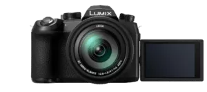 Lumix DC VARIO ELMARIT Bridgekamera Vorderseite, Kamera mit fest verbautem Zoomobjektiv, Objektiv von Leica