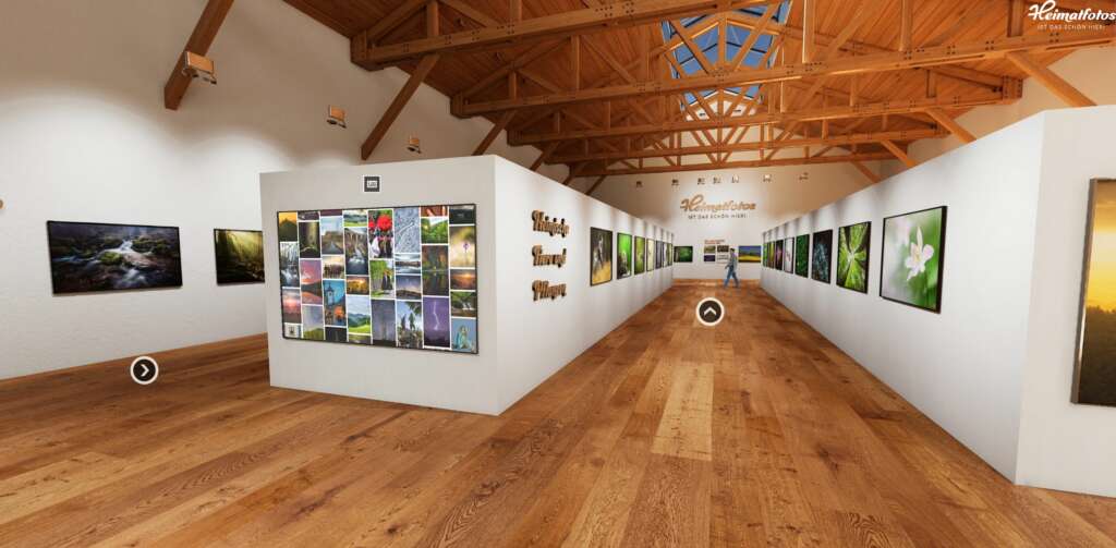 In der virtuellen 360 Grad Fotoausstellung "Heimat im Glanz von Licht und Farbe" von Heimatfotos sind wunderschöne Natur- und Landschaftsfotos aus Baden-Württemberg, dem Schwarzwald, der Pfalz und dem Saarland zu sehen