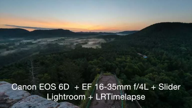 Beispielaufnahmen Timelaps / Zeitraffer mit einem umfangreichen Setup: Canon EOS 6D, EF 16-35mm f4L, Slider, Lightroom + LRTimelaps