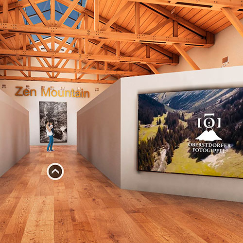 Virtuelle Fotoausstellung Zen Mountain von Norbert Rosing für den Fotogipfel Oberstdorf 2022