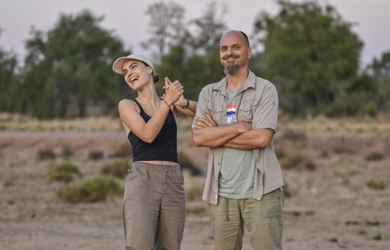Louisa Schneider und Markus Mauthe in Australien