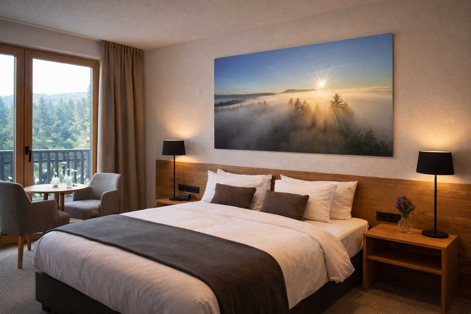 Hotelzimmer Pano Schwarzwald