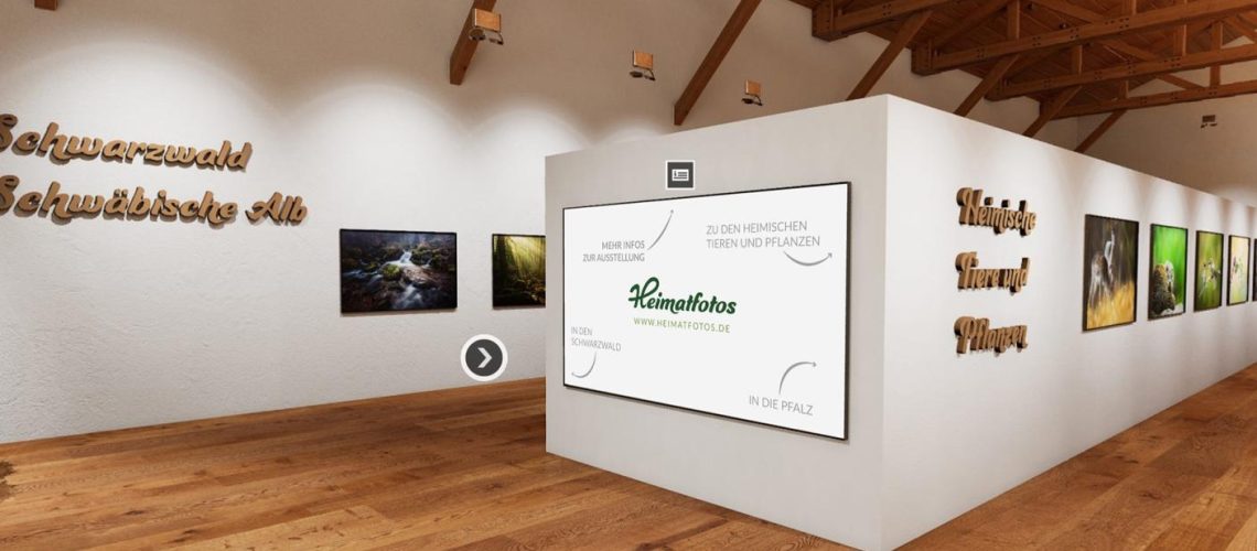 Virtuelle Ausstellung VR Foto-Ausstellung