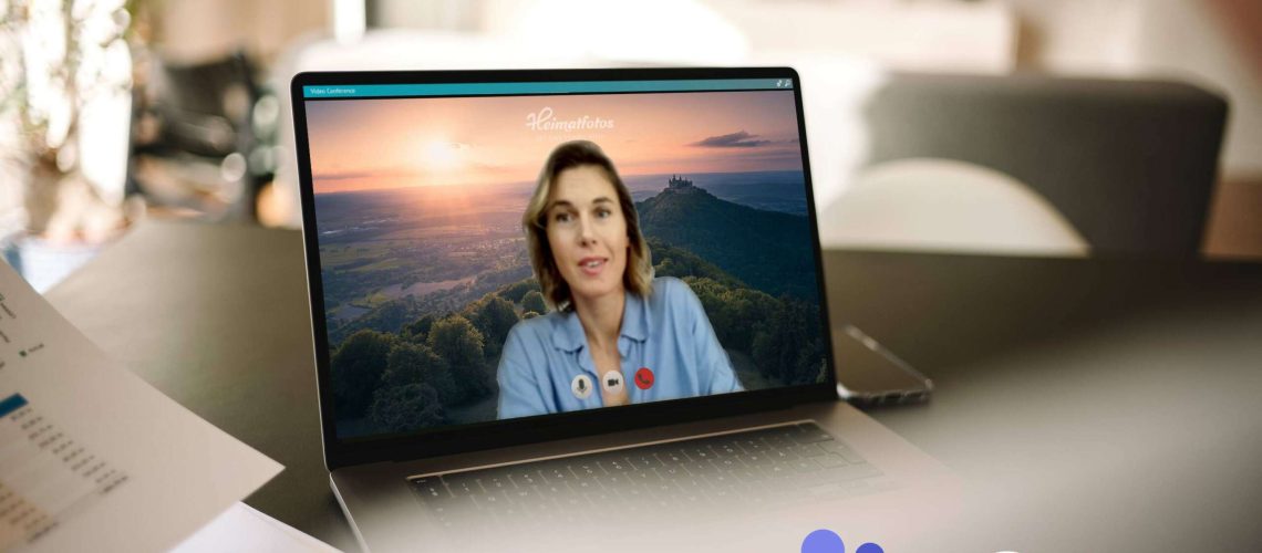 Online-Meeting Fotohintergründe fürs HomeOffice für Zoom und MS Teams